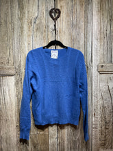 Preloved BRORA Blue Cashmere Jumper