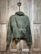 Preloved MALLONI Green Check Jacket