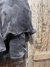 Grizas Grey Silk Skirt 4485-S313 SS26