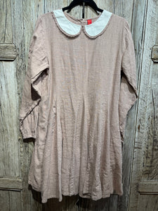 Preloved Ewa I Walla Blush Pink Linen Dress