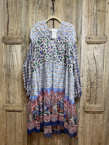 Preloved Liberty Sheer Print Dress