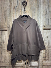 Sort Aarhus Black Oversized Jersey Top SA2204 AW26