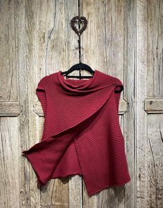 Preloved OSKA Ruby Cowl Top