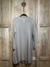 Preloved Grey Cotton Mix Cardigan