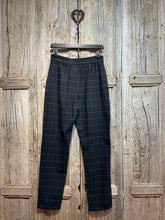 Preloved KOKOMARINA Black Wool Check Trousers