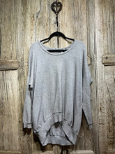 Preloved SUZY D Long Grey Sweater