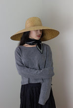 Oats & Rice Bronte Ebony Black Cashmere Scarf OR25-NS01