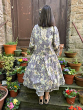 JLS Button Up Floral Print Dress D06