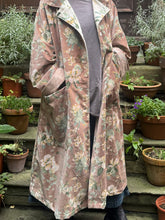 JLS Floral Velvet Coat D49I
