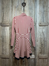 Preloved Lilith Red and Cream Stripe Jacket