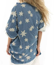 Preloved Magnolia Pearl Blue Star Nirvana Top 1048