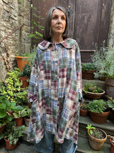 JLS Patchwork Cotton Dress Coat D56B