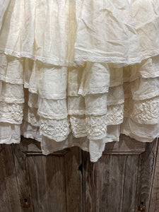 Preloved LES OURS, Cream Madour Skirt