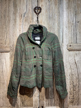 Preloved MALLONI Green Check Jacket