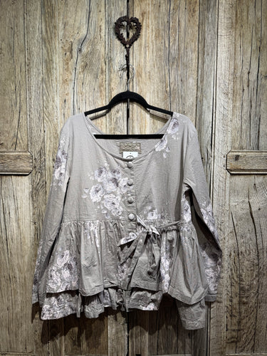 Preloved Les Ours Floral Jacket