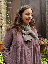 THING Mini Check Herb Scarf 7087 AW25