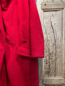 Preloved MODISSIMA Cherry Red Soft Coat