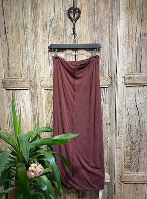 Preloved RUNDHOLZ Claret Stretch Jersey Skirt