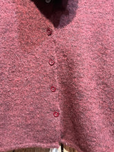 Preloved Rundholz Burgundy Wool/Mohair Cardigan