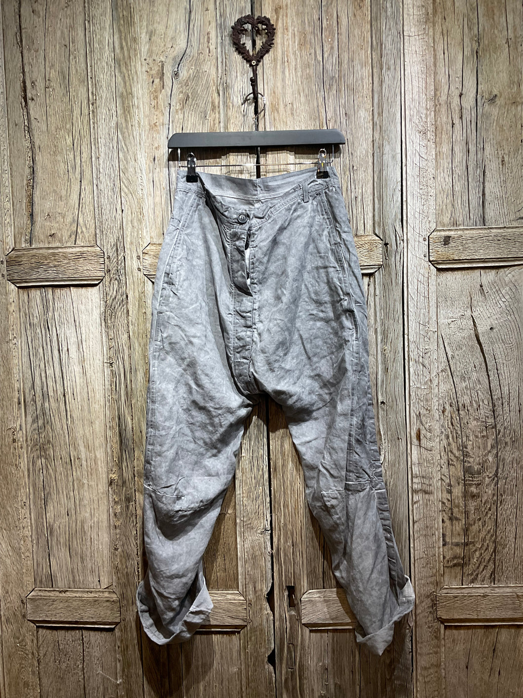 Preloved RUNDHOLZ DIP Grey Linen Trousers