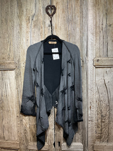 Preloved She’s So, Black Stretch Cardigan