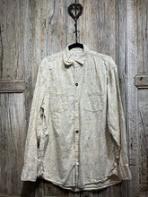 Preloved Magnolia Pearl Grey/Cream Paisley Shirt