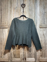 Preloved Shepherds Green Linen Cardi