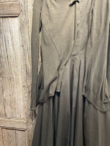 Preloved RUNDHOLZ, Khaki Green Dress