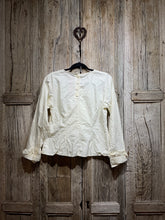 Preloved Ewa i Walla Cream Cotton Shirt 44266