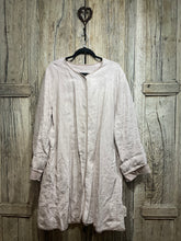 Preloved Oska Blush Linen Duster Coat