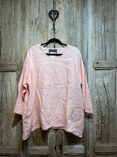 Preloved BARBARA LANG Pink Linen Oversize Top