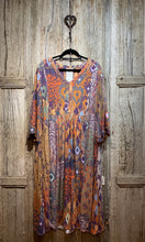 Preloved SAHARA Multi Colour Jersey Dress
