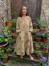 JLS Patchwork Cotton Dress Coat D48A