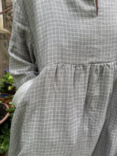 JLS Grey Check Super Soft Dress D43B