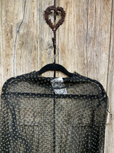 Preloved LUUKAA Green Spot Sheer Top