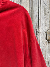 Preloved TreBarraBi Red Velvet Jacket