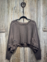 Plü Chocolate Wide Short Sweater One Size 2101 AW25