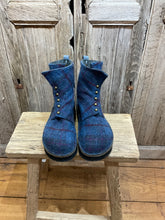 Preloved Handmade Harris Tweed Boots