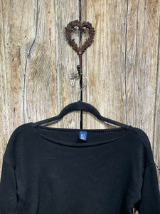 Preloved OFFICINAE Black Jumper
