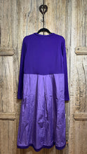 LUUKAA Purple Woven Dress 24K511 AW24