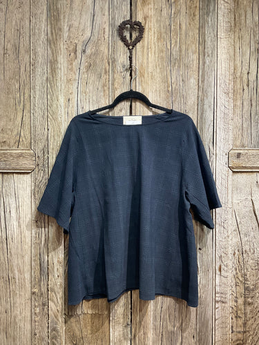 Preloved Plümo (Emin & Paul) Navy Top