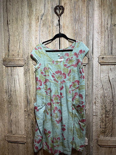 Preloved Lin’n’Laundry Flower Linen Dress