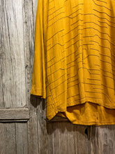 Preloved OSKA Mustard Jersey Top