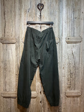 Preloved Lurdes Bergada Olive Green Needle Cord Trousers