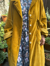 JLS Ochre Velvet Coat D49