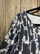 Preloved Mama b Navy White Print Dress