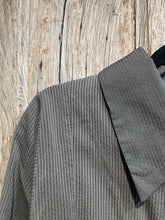 Preloved TERRY MACEY Grey Stripe Jacket/Shirt