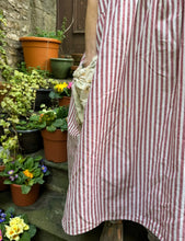 JLS Puffy Pocket Sleeveless Striped Dress D19