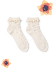 Ewa i Walla Cream Ethel Socks 77594 SS24