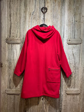 Preloved Pret Pour Partir Red Wool Mix Coat